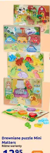 Action Drewniane puzzle Mini Matters oferta