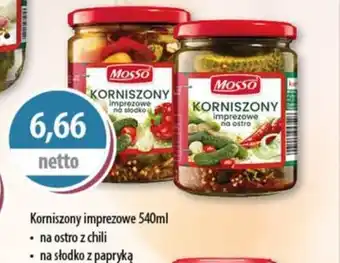 DUO-TES Korniszony imprezowe Mosso oferta