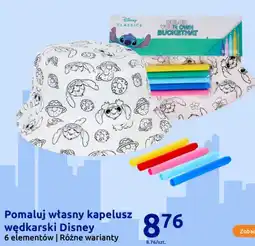 Action Pomaluj własny kapelusz wędkarski Disney oferta