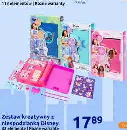 Action Zestaw kreatywny z niespodzianką Disney oferta