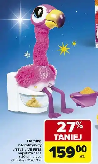 Carrefour Flaming interaktywny little live pets Cobi oferta
