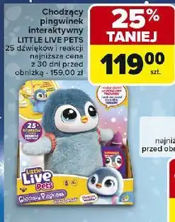 Carrefour Pingwinek interaktywny Little Live Pets oferta