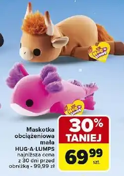 Carrefour Maskotka obciążeniowa hug-a-lumps oferta