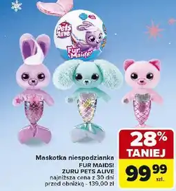 Carrefour Maskotka fur maids! starlet Zuru Pets Alive oferta