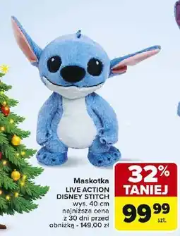 Carrefour Maskotka pluszowa stitch oferta