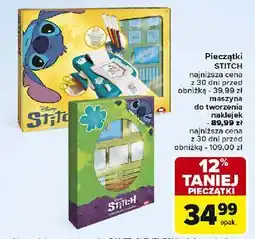 Carrefour Maszynka do tworzenia pieczątek stich oferta