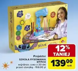 Carrefour Projektor szkoła rysowania stitch oferta