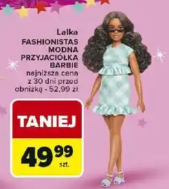 Carrefour Lalka barbie fashionistas Mattel oferta