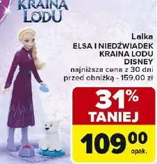 Carrefour Lalka elsa frozen Hasbro oferta