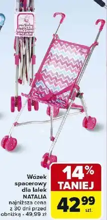 Carrefour Wózek dla lalek Natalia oferta
