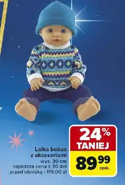 Carrefour Lalka bobas 30 cm oferta