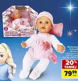 Carrefour Lalka rozkoszny bobasek Natalia oferta