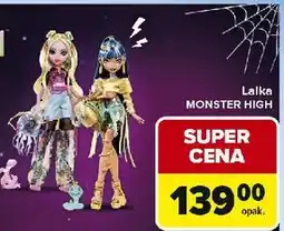 Carrefour Lalka monster high straszygwiazdy cleo de nile Mattel oferta