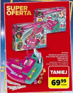 Carrefour Zestaw crazy chic bransoletkomania Clementoni oferta