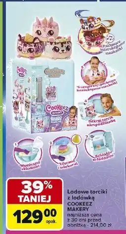 Carrefour Lodowe torciki z lodówką cookeez makery Cobi oferta