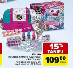 Carrefour Studio paznokci - crazy chic Clementoni oferta