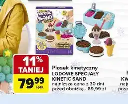 Carrefour Piasek kinetyczny zestaw lodowe specjały Spin Master oferta