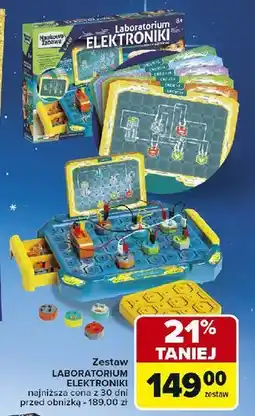 Carrefour Laboratorium elektroniki Clementoni oferta