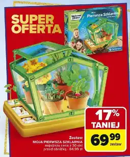 Carrefour Moja szklarnia Clementoni oferta