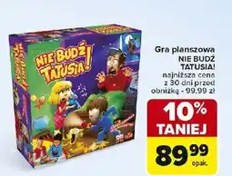 Carrefour Gra nie budź tatusia! Goliath oferta