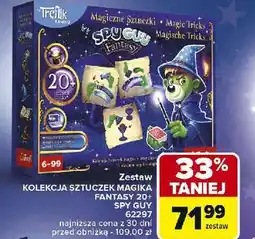 Carrefour Kolekcja sztuczek magika fantasy 20+ spy guy 62297 Trefl oferta
