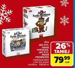 Carrefour Gra jak żyć, panie premierze Jawa oferta
