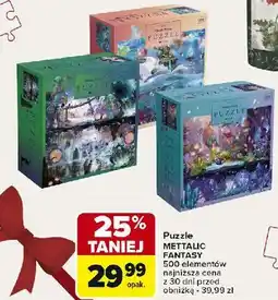 Carrefour Puzzle metalic fantasy 500 elem. Interdruk oferta
