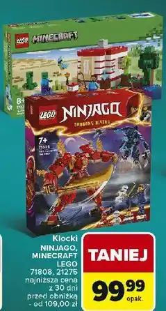 Carrefour Klocki 21275 Lego Minecraft oferta