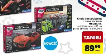 Carrefour Laboratorium mechaniki transporter Clementoni oferta
