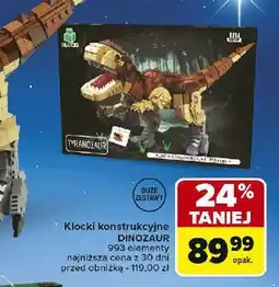 Carrefour Klocki dinozaur oferta