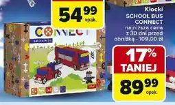 Carrefour Klocki connect school bus Trefl oferta