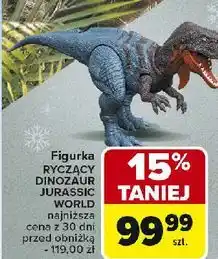Carrefour Figurka ryczący dinozaur jurassic world oferta