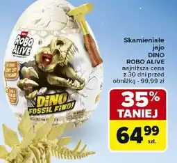 Carrefour Skamieniałe jajo Zuru Robo Alive oferta