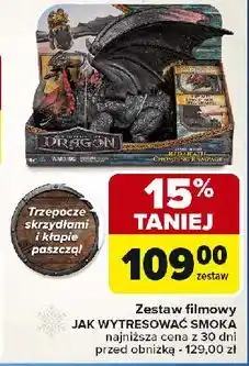 Carrefour Zestaw filmowy jak wytresować smoka Spin Master oferta