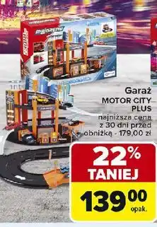 Carrefour Garaż motor city plus Majorette oferta