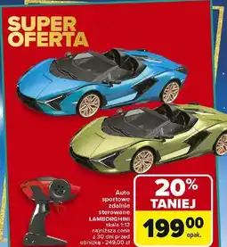 Carrefour Samochód lamborgini oferta