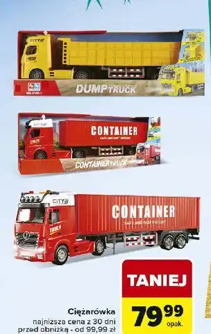 Carrefour Ciężarówka oferta