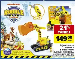Carrefour Pojazd rubble i jego ekipa de luxe Spin Master oferta