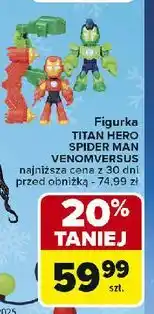 Carrefour Figurka titan hero series - spider-man Hasbro oferta