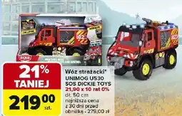 Carrefour Wóz strażacki u530 Dickie Toys oferta