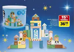 Carrefour Klocki drewniane w wiaderku oferta