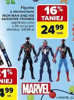 Carrefour Figurka iron man and his awesome friends oferta