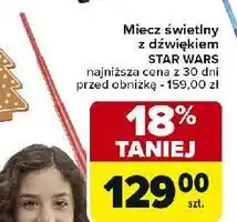 Carrefour Miecz świetlny star wars oferta
