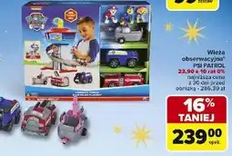 Carrefour Wieża obserwacyjna psi patrol Spin Master oferta