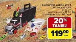 Carrefour Ciężarówka walizka z akcesoriami Dickie Toys oferta