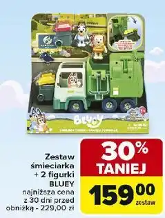 Carrefour Zestaw śmieciarka + 2 figurki bluey Moose oferta
