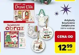 Carrefour Artykuły kreatywne świąteczne oferta