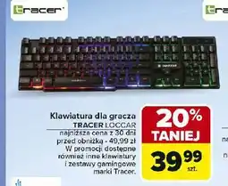 Carrefour Klawiatura gamezone loccar Tracer oferta