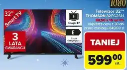 Carrefour Telewizor 32'' 32fg2s14 Thomson oferta