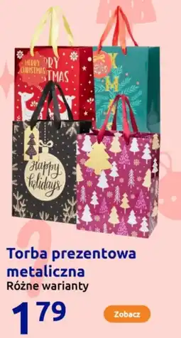 Action Torba prezentowa metaliczna oferta